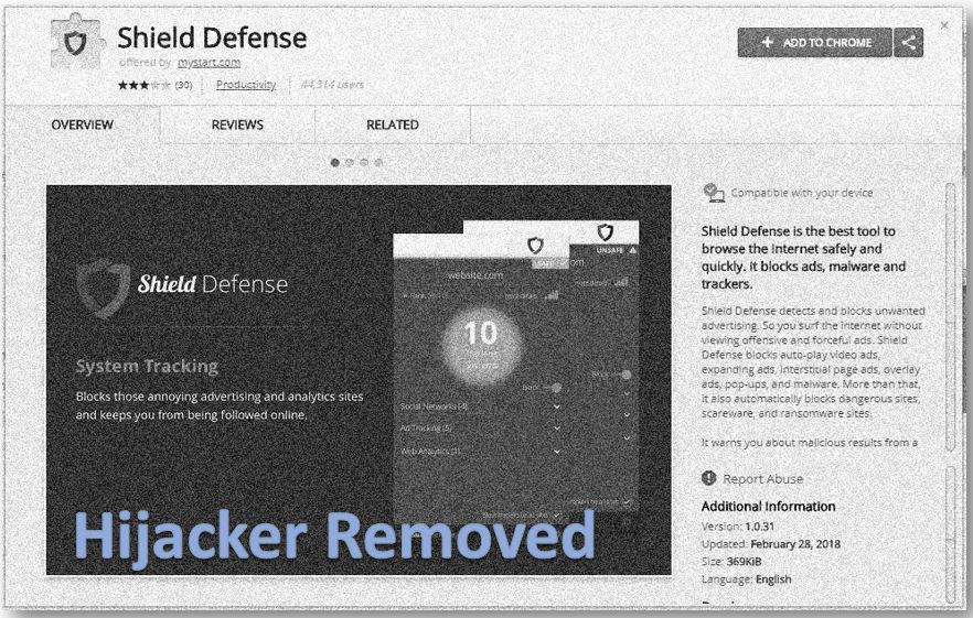 Remove Shield Defense Browser Hijacker Completely (REDIRECT REMOVAL)